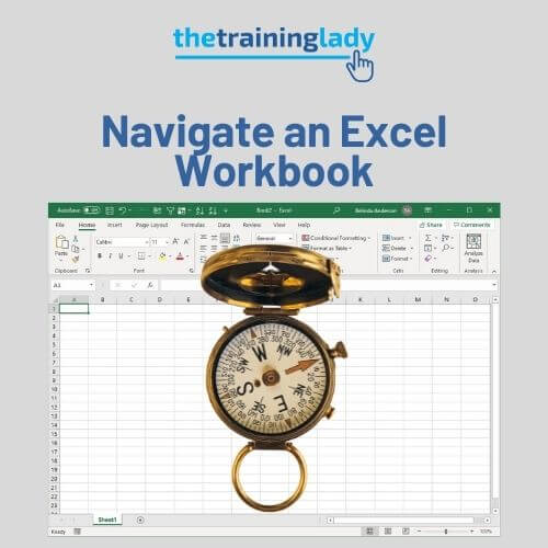 Navigate an Excel workbook