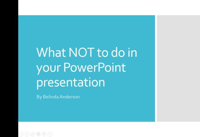 Run a Slideshow in PowerPoint