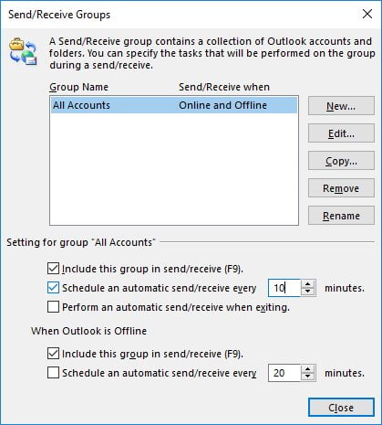 Speed up email in Outlook