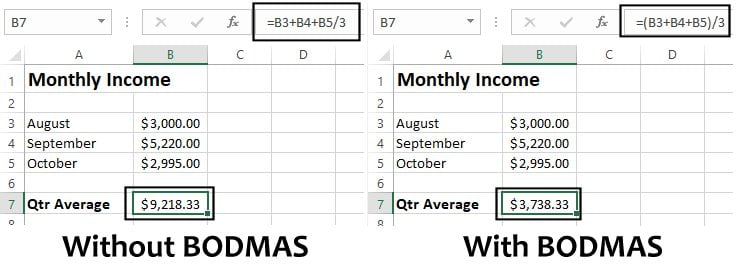 Noções básicas de fórmulas no Excel