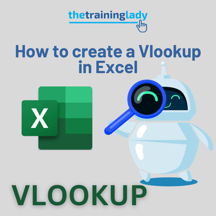 How to create a Vlookup in Excel