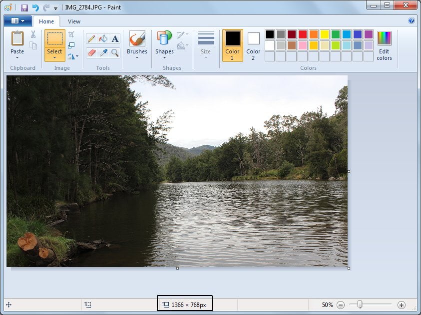 Resize a photo as your Desktop Wallpaper | The Training Lady