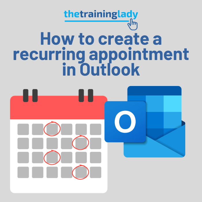 How to create a recurring appointment in Outlook