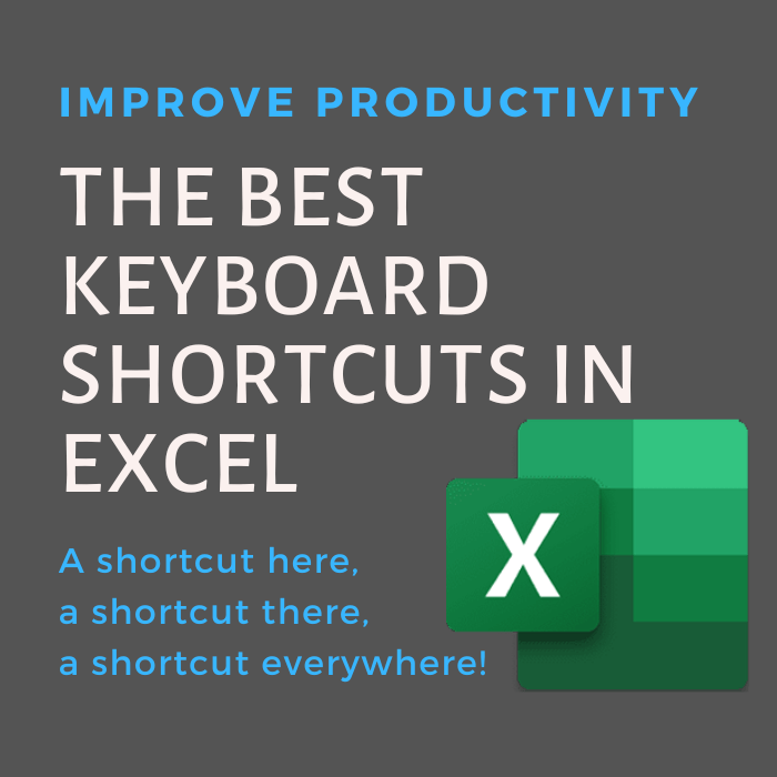 The best keyboard shortcuts in Excel