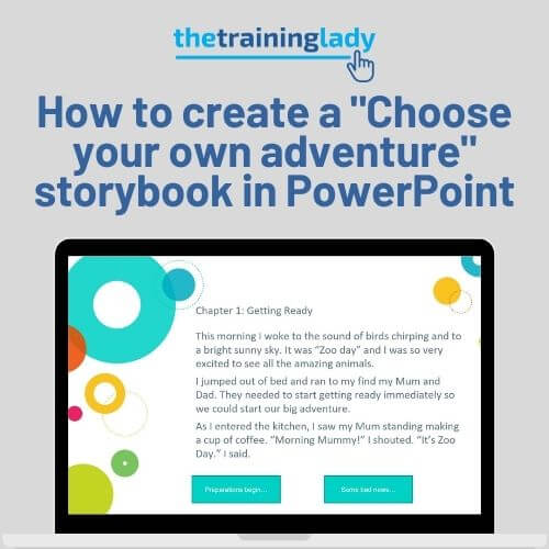 How to create a “Choose your own adventure” storybook in PowerPoint