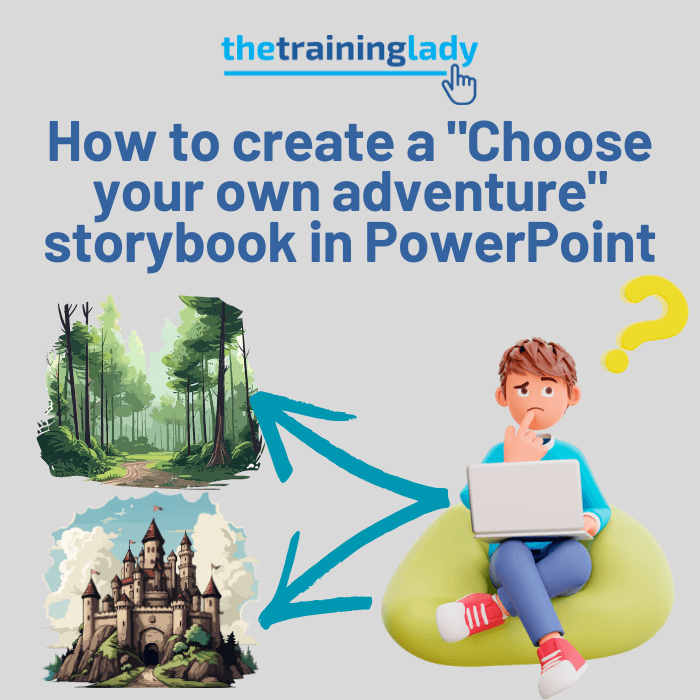 How to create a "Choose your own adventure" storybook in PowerPoint