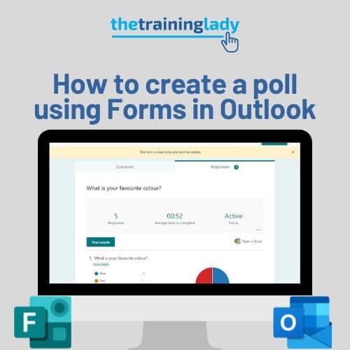 How to create a poll using Forms in Outlook