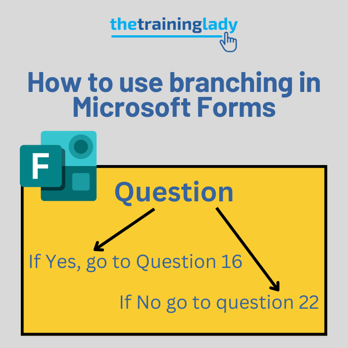 How to use branching in Microsoft Forms